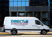 Direct Express Delivery Cargo Van